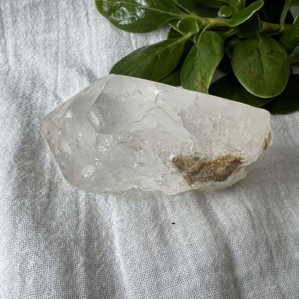 clear quartz point