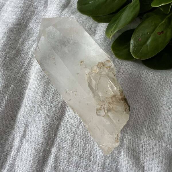 clear quartz point