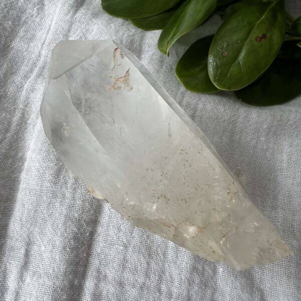 clear quartz point