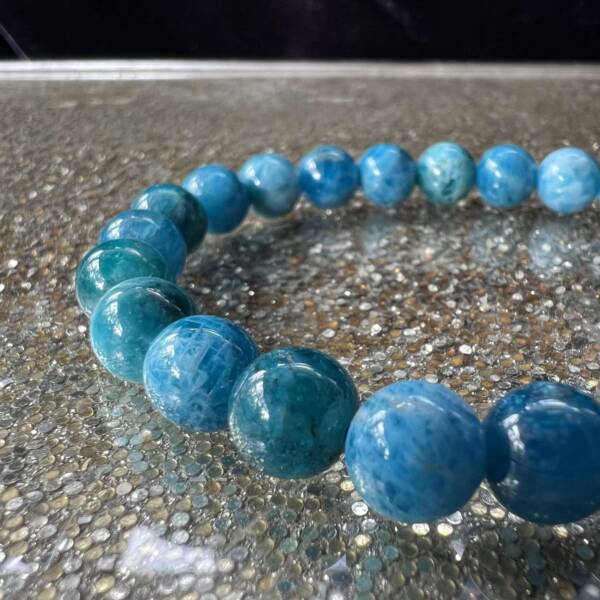 blue apatite bracelet