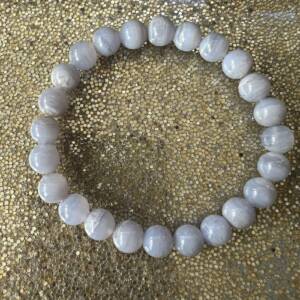 blue lace agate bracelet