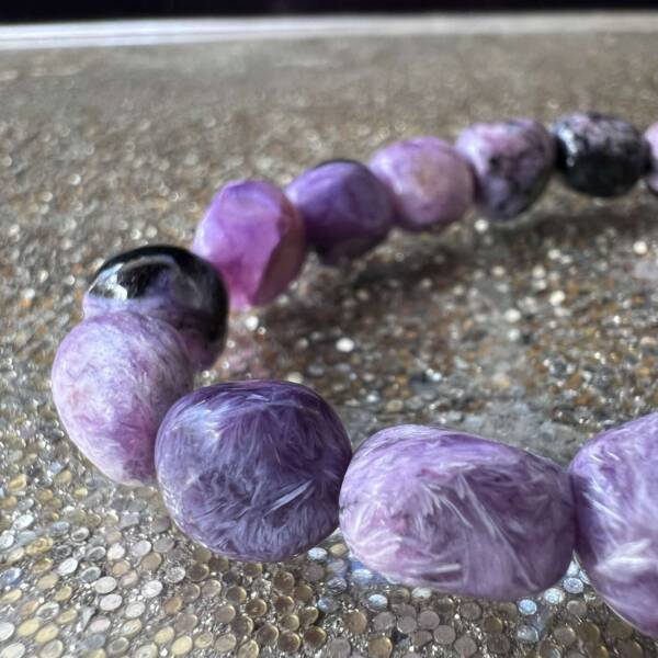 charoite bracelet