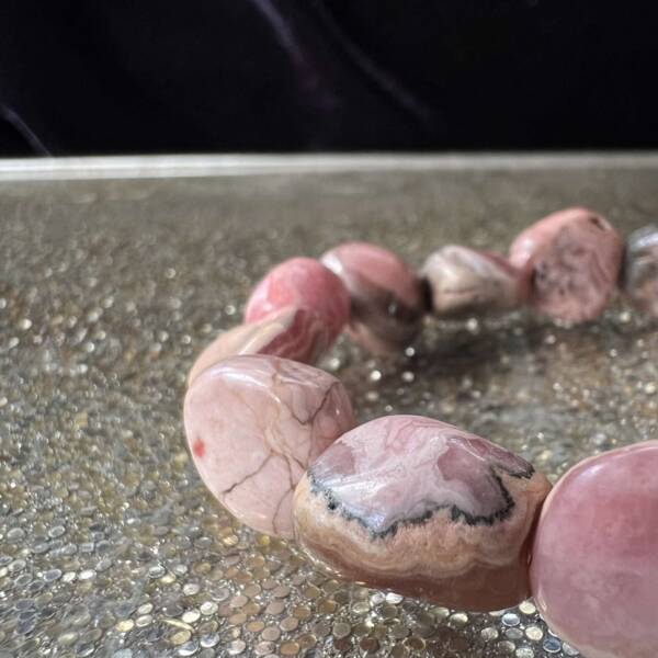 rhodochrosite bracelet