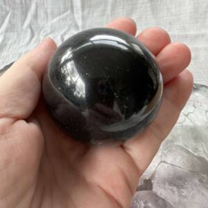black basalt sphere