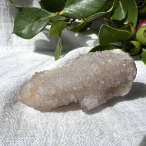 lilac amethyst spirit quartz point drusy crystal cactus quartz