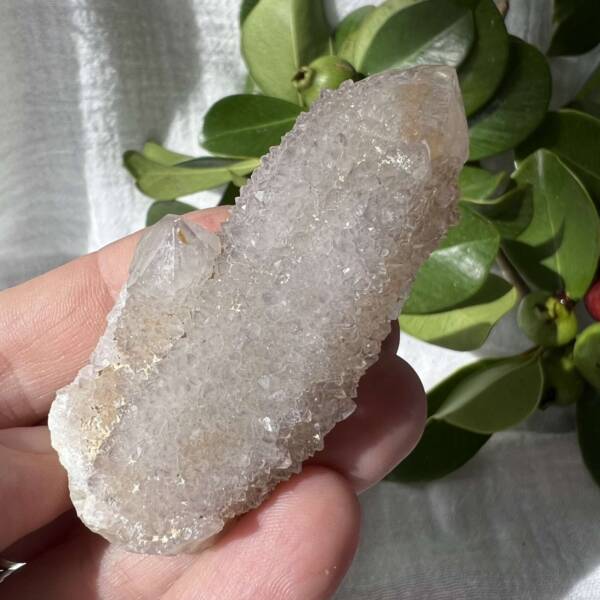 lilac amethyst spirit quartz point