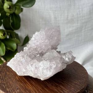 amethyst spirit quartz cluster lilac druse quartz from South Africa natural crystal specimen