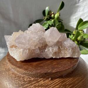 amethyst spirit quartz cluster natural crystal specimen from South Africa lilac amethyst
