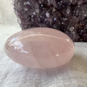 large rose quartz tumblestone natural pink rock crystal the hidden gem