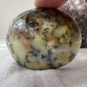dendritic jasper tumblestone soapstone polished crystal shape