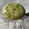 serpentine soapstone polished natural mineral ultramafic rock green mineral heart chakra crystal shop