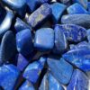 lapis lazuli tumblestone natural polished rock third eye chakra crystal shop online