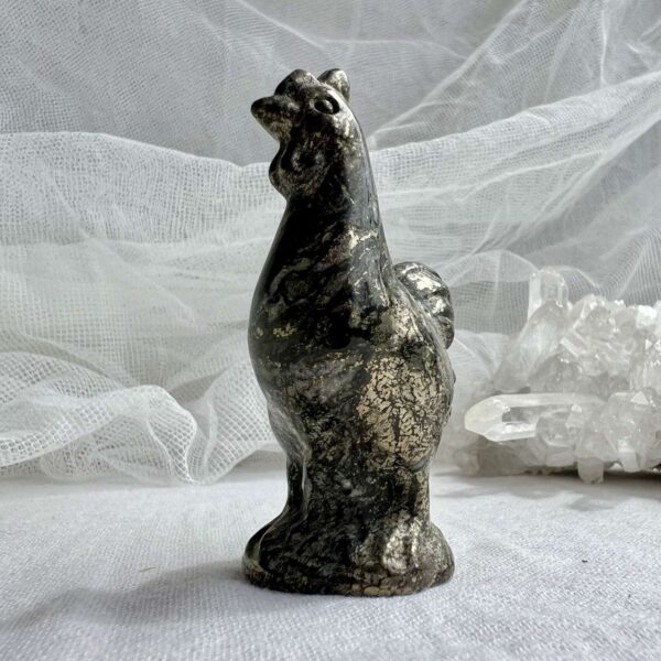 Iron pyrite rooster - Image 5