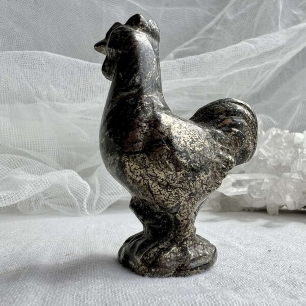Iron pyrite rooster - Image 2
