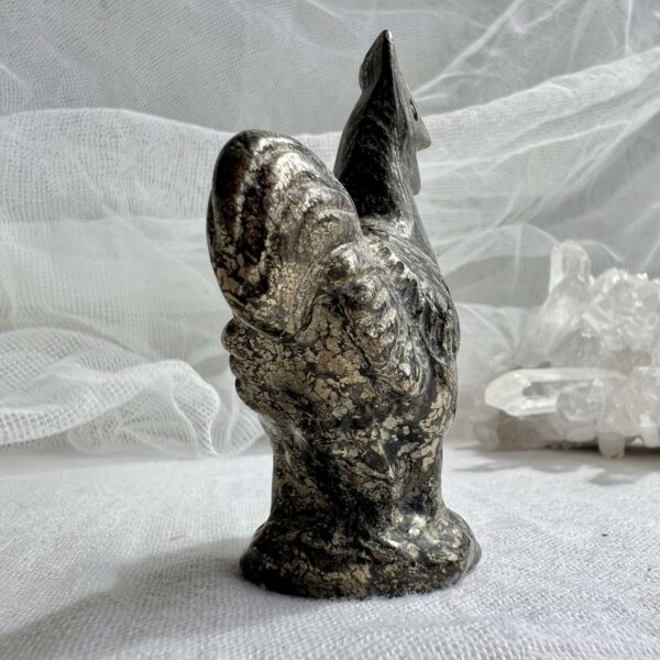 Iron pyrite rooster - Image 4