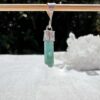 green tourmaline necklace set in 925 silver natural gemstone pendant online crystal shop anahata aotearoa