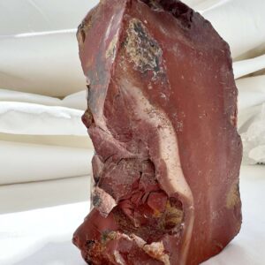 natural mookaite a red and white piece of jasper uncut unpolished for sale online crystal shop the hidden gem