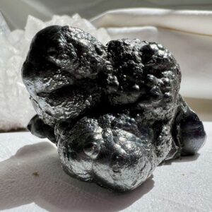 botryoidal hematite natural mineral bubble like metal root chakra muladhara