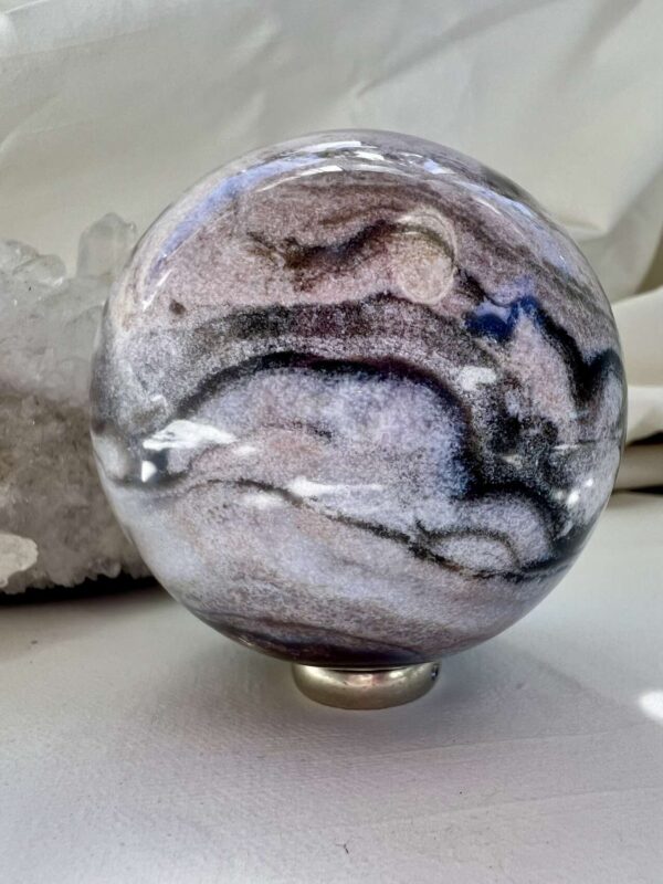 Ocean jasper sphere - Image 2