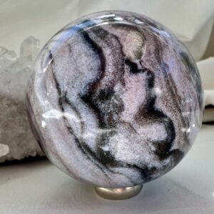 ocean jasper sphere natural crystal ball carved home decor healthy home
