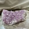 amethyst cluster natural purple quartz crystal home decor yoga mindfulness