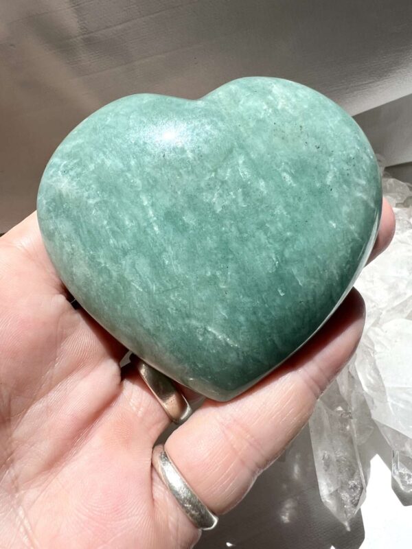 Amazonite heart - Image 3