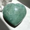 amazonite heart green crystal carved stone heart mindfulness yoga meditation peace crystal