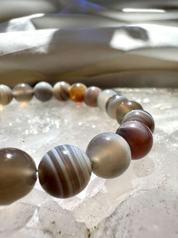 Botswana agate bracelet - Image 2