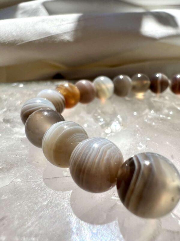 Botswana agate bracelet - Image 3