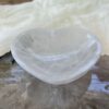 selenite bowl heart shaped home ware natural crystal home decoration art piece