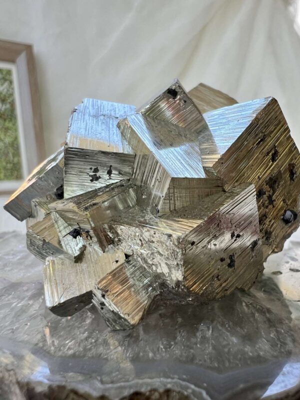 Iron pyrite cluster - Image 4