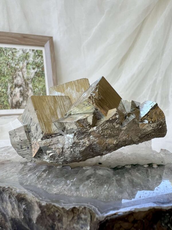 Iron pyrite cluster - Image 5