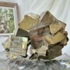 iron pyrite natural cubic fools gold mineral specimen