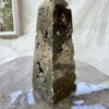 iron pyrite obelisk iron sulphide natural mineral cut and polished home decor