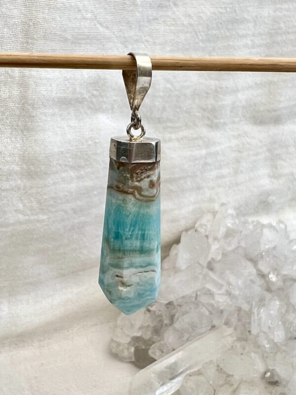 Caribbean calcite pendant - Image 2