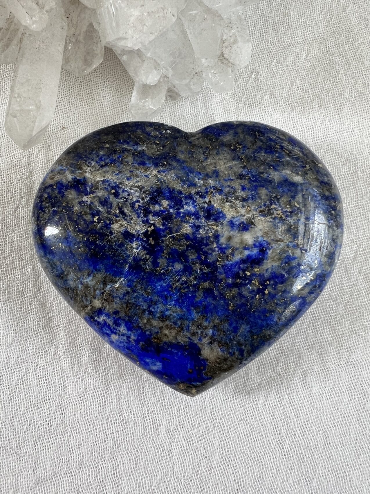 Lapis lazuli heart - Image 3