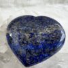 natural lapis lazuli from Afghanistan cut and polished heart shape crystal healing energy