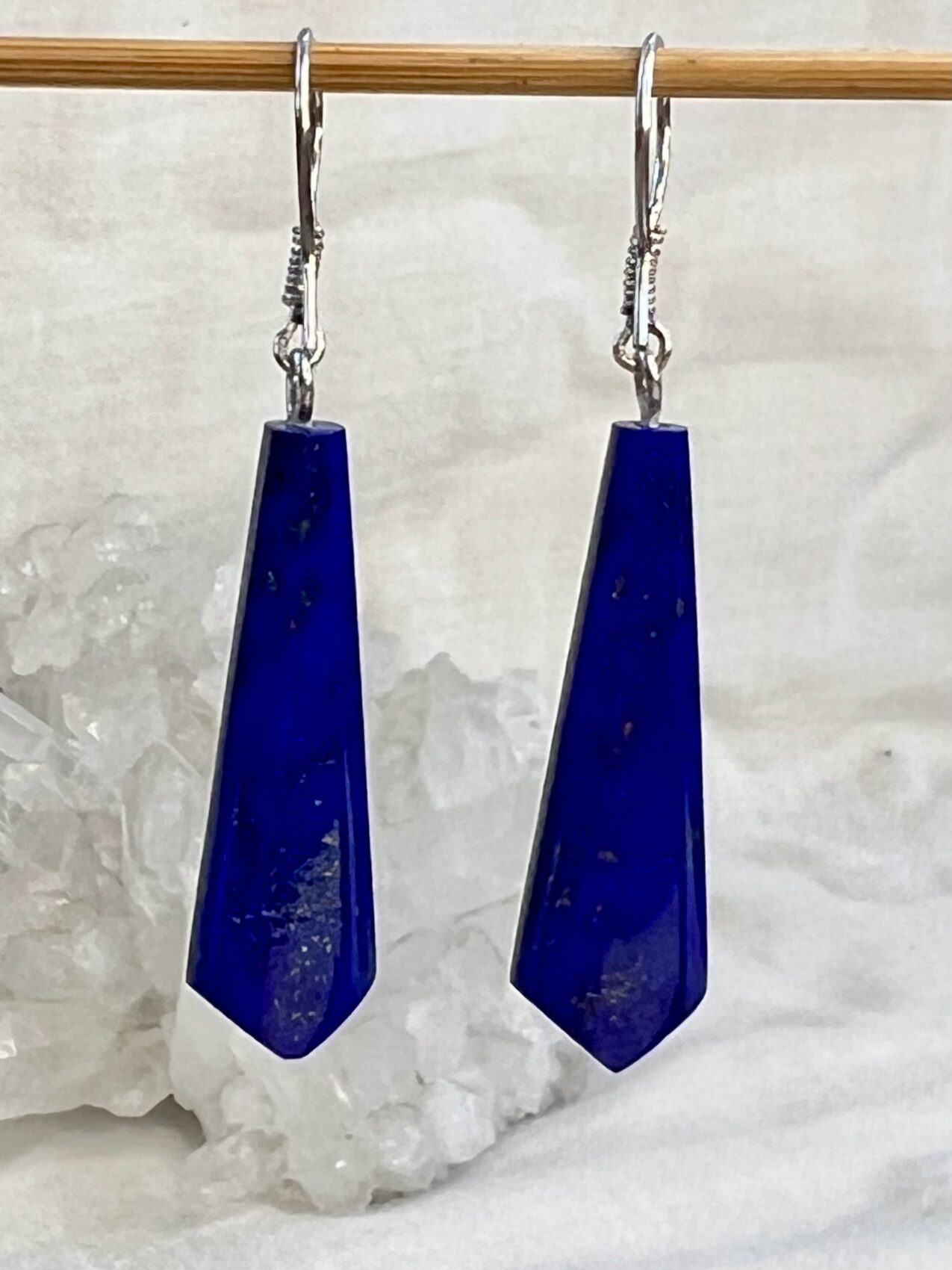 Lapis lazuli earrings - Image 2