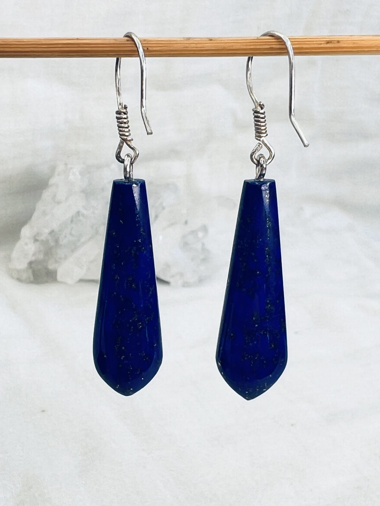 Lapis lazuli earrings - Image 2