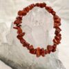 red jasper crystal bead bracelet healing jewellery natural mineral root chakra