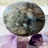 polished labradorite soapstone palmstone natural feldspar crystal