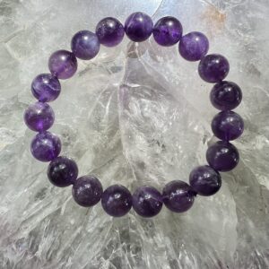 amethyst bracelet purple quartz crystal bead bracelet amethyst jewellery