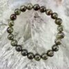 dragonstone bead bracelet natural crystal jewellery green and red crystals