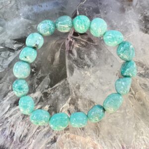 amazonite bracelet natural crystal jewellery semi precious amazonite bead