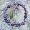 lepidolite bead bracelet mica rich phyllosilicate purple mineral crystal jewellery K(Li,Al)3(Si,Al)4O10(F,OH)2