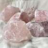 rose quartz natural crystal rocks SiO2 pink crystal love stone friendship stone anahata chakra