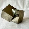 iron pyrite natural cubic clusters of golden iron pyrite Navarre solar plexus manipura protection perfection purity FeS2