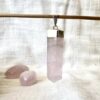rose quartz pendant natural crystal jewellery healing gemstones crystal shop online new zealand SiO2 anahata heart chakra