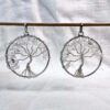 clear quartz tree of life pendant natural rock crystal crystal necklace crystal shop Aotearoa