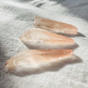 Alternative view of Lemurian quartz point